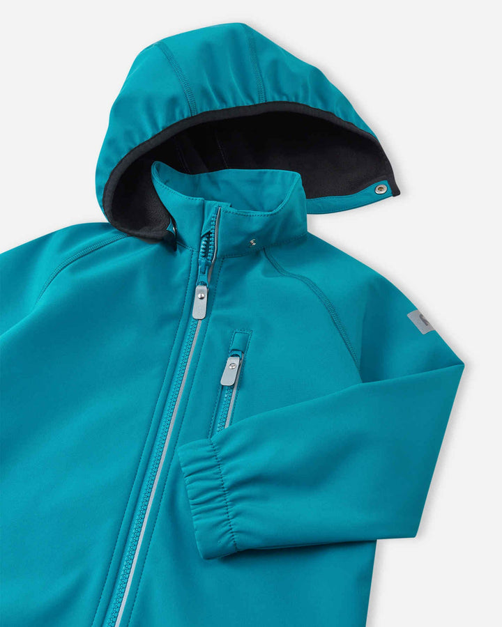 Reima Vantti Kids' Softshell Jacket – Blue