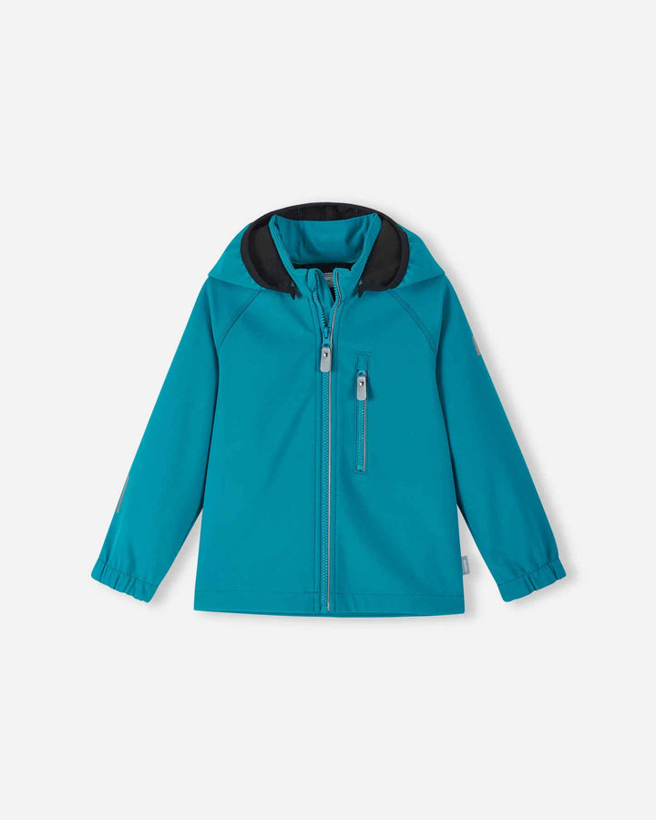Reima Vantti Kids' Softshell Jacket – Blue