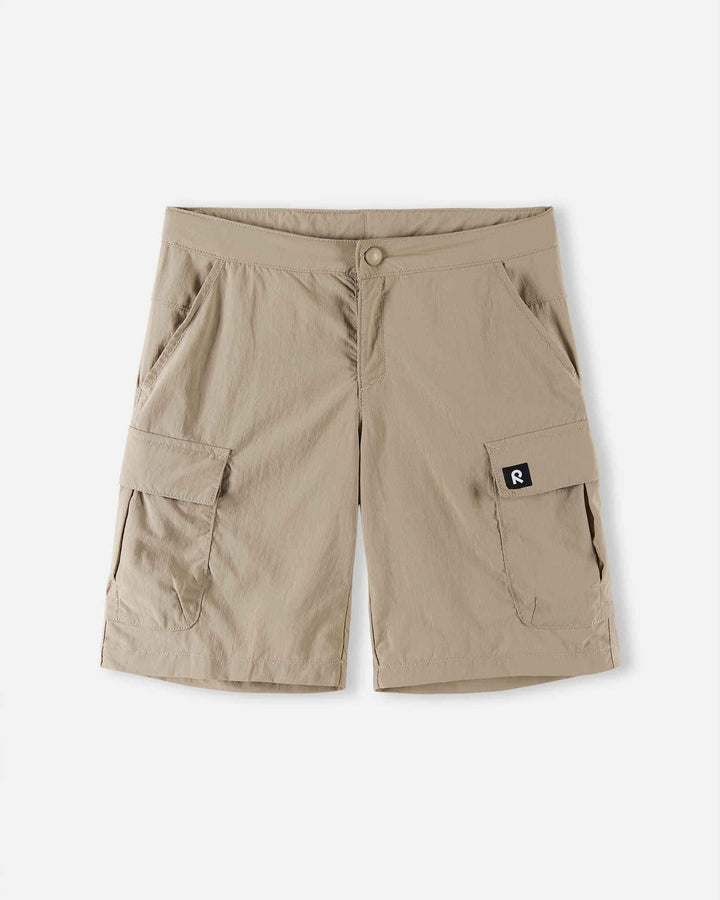 Reima Matkassa Kids Cargo Shorts UPF 50+ | Earthy Beige - Nest and Sprout - Reima