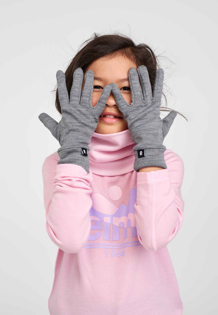 Reima Etsin Kids' Merino Wool Gloves