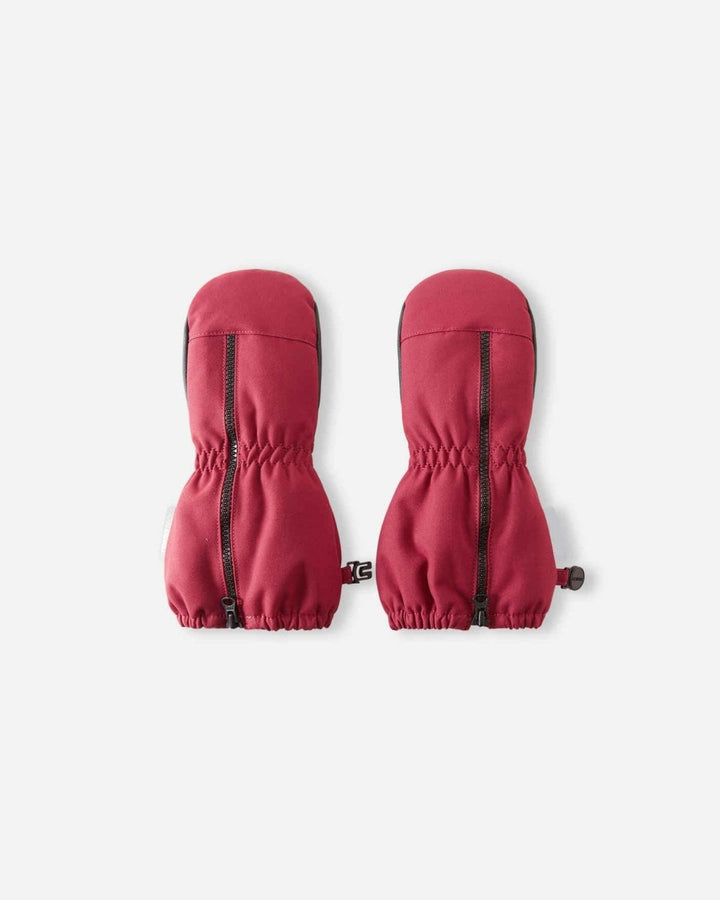 Reima Waterproof Toddler Winter Mittens – Tepas – Maroon - Nest and Sprout-Reima