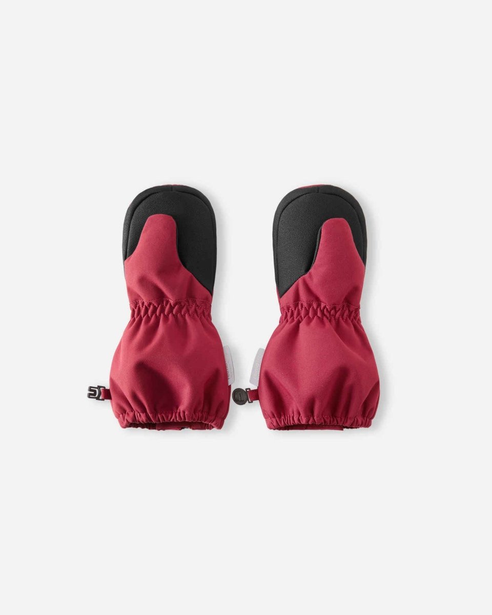 Reima Waterproof Toddler Winter Mittens – Tepas – Maroon - Nest and Sprout-Reima