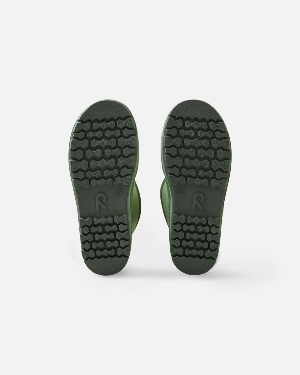 Reima Taika 2.0 Rain Boots | Kids Waterproof Rubber Boots in Green Clay - Nest and Sprout - Reima