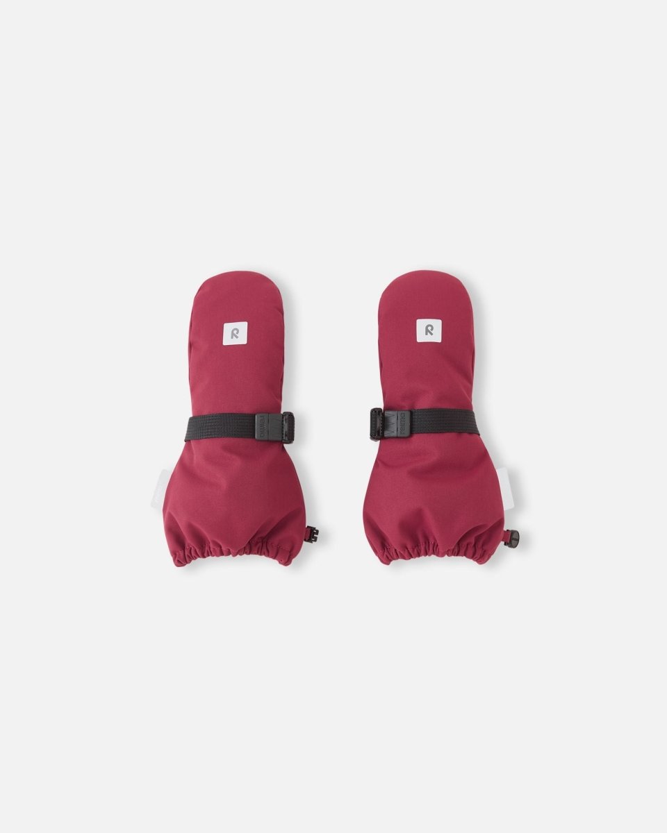 Reima ReimaTec Children's Snow Mittens – Ote – Maroon - Nest and Sprout-Reima