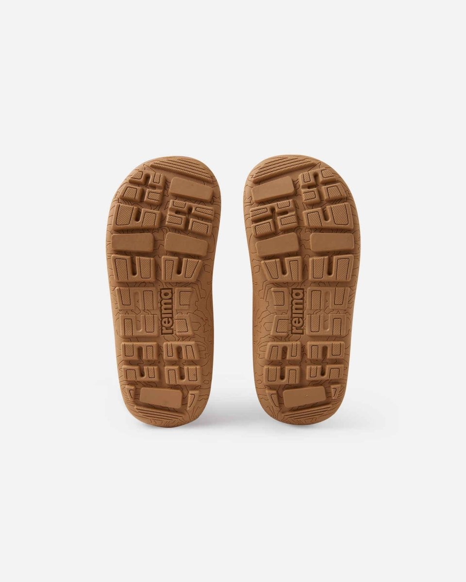 ReimaTec Hyppii Barefoot Bootie – Cinnamon Brown | Toddler Waterproof Barefoot Shoes - Nest and Sprout - Reima