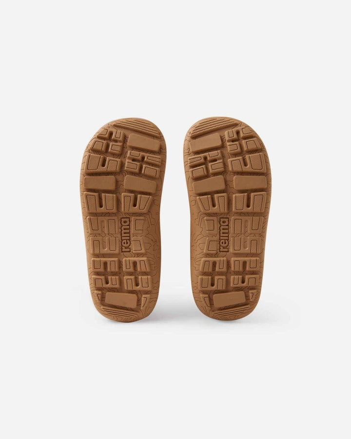 ReimaTec Hyppii Barefoot Bootie – Cinnamon Brown | Toddler Waterproof Barefoot Shoes - Nest and Sprout - Reima