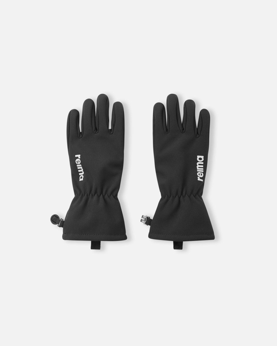 Reima Softshell Gloves - Tehden - Black | Size 10 - 12Y - Nest and Sprout - Reima