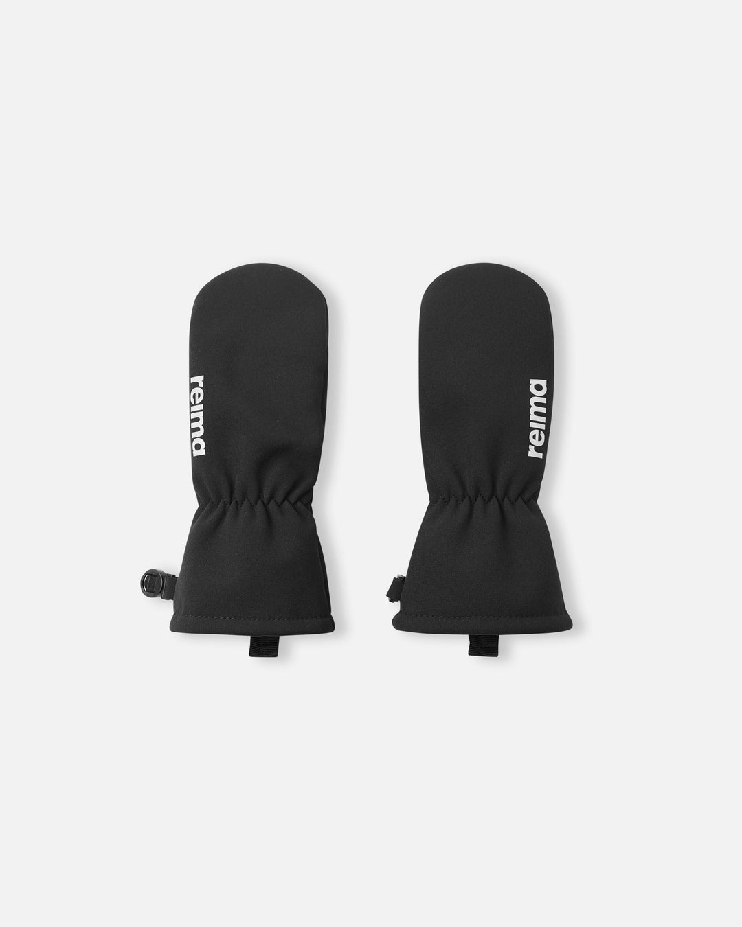 Reima Softshell Mittens - Osaten - Black | Size 4-6Y