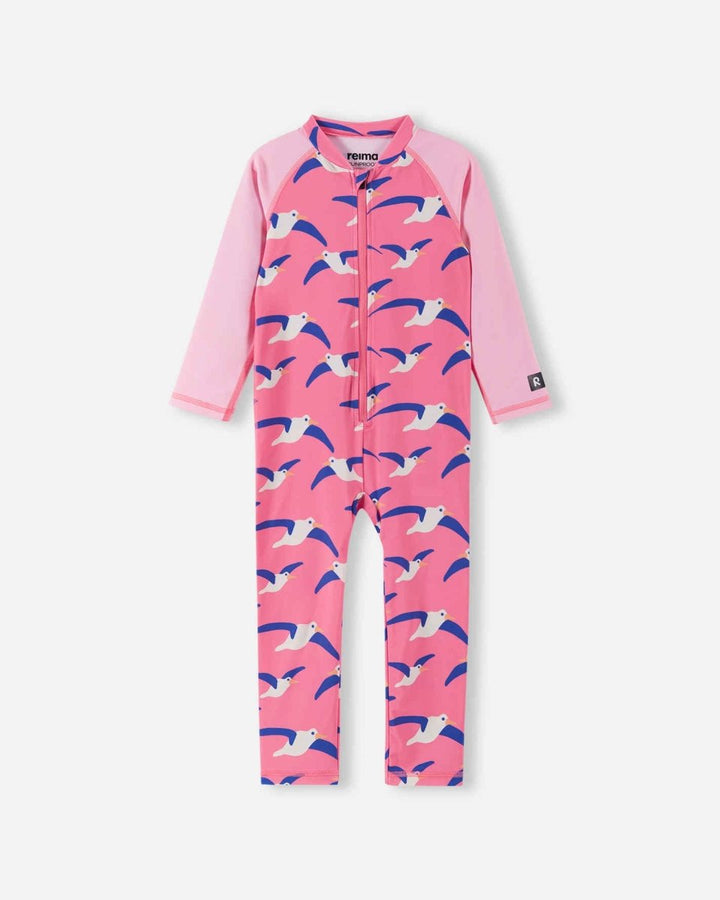 Reima SunProof Swimsuit – Polskii (Soft Coral) - Nest and Sprout - Reima