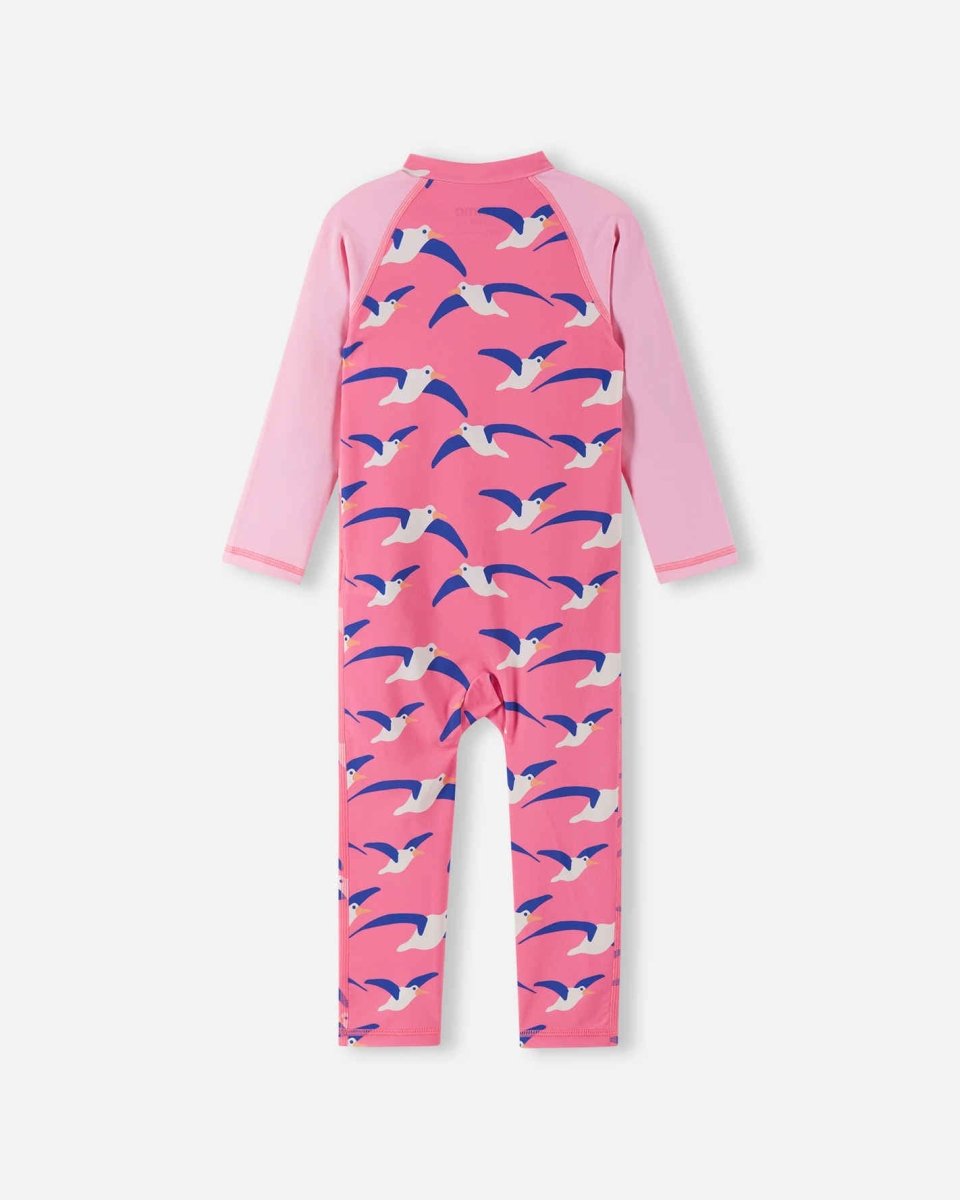 Reima SunProof Swimsuit – Polskii (Soft Coral) - Nest and Sprout - Reima