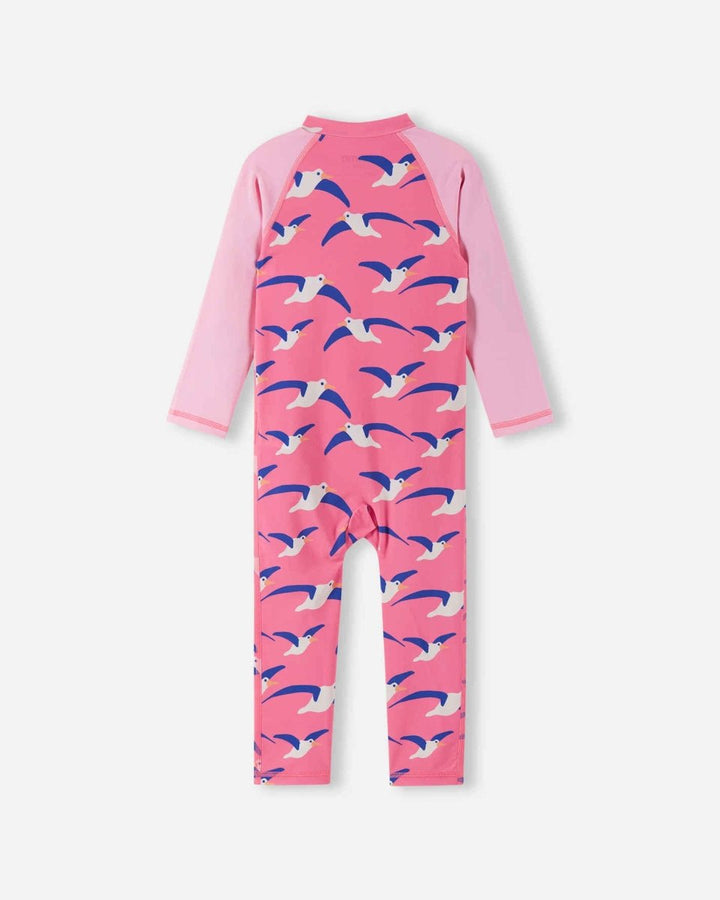 Reima SunProof Swimsuit – Polskii (Soft Coral) - Nest and Sprout - Reima