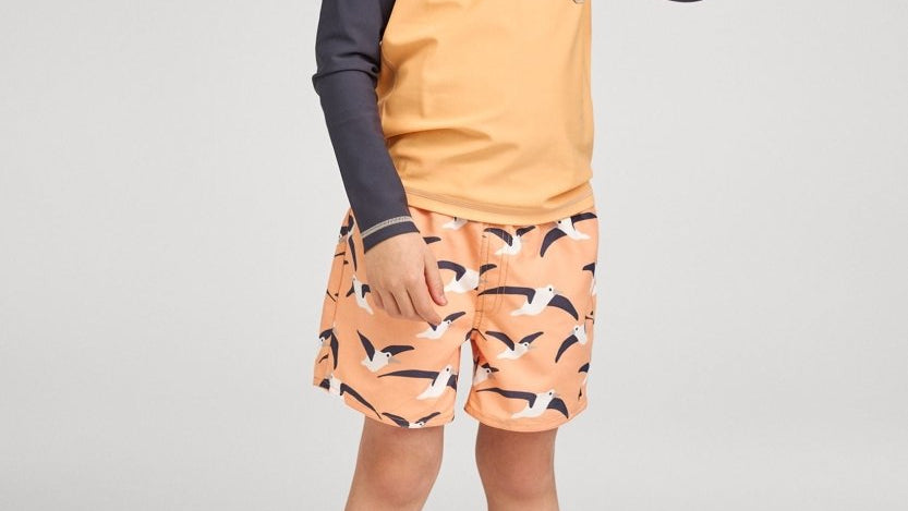 Reima SunProof Swim Shirt – Kroolaus (Apricot) - Nest and Sprout - Reima