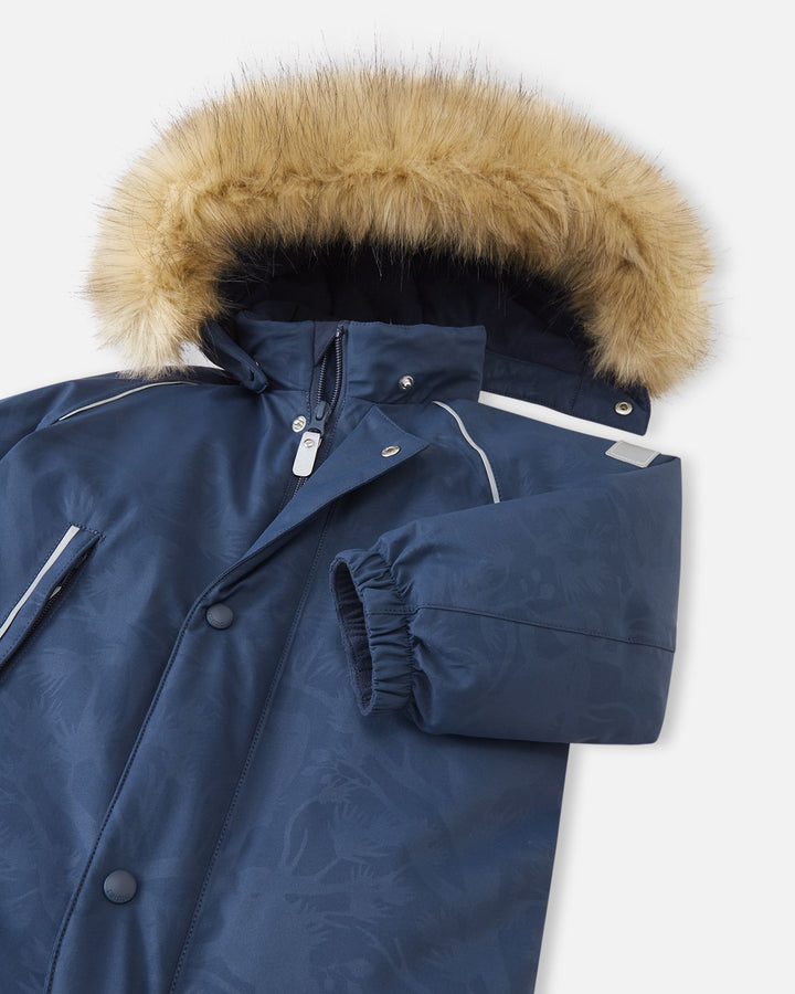 Reima Toddler Waterproof Down Snowsuit – Aapua – Navy