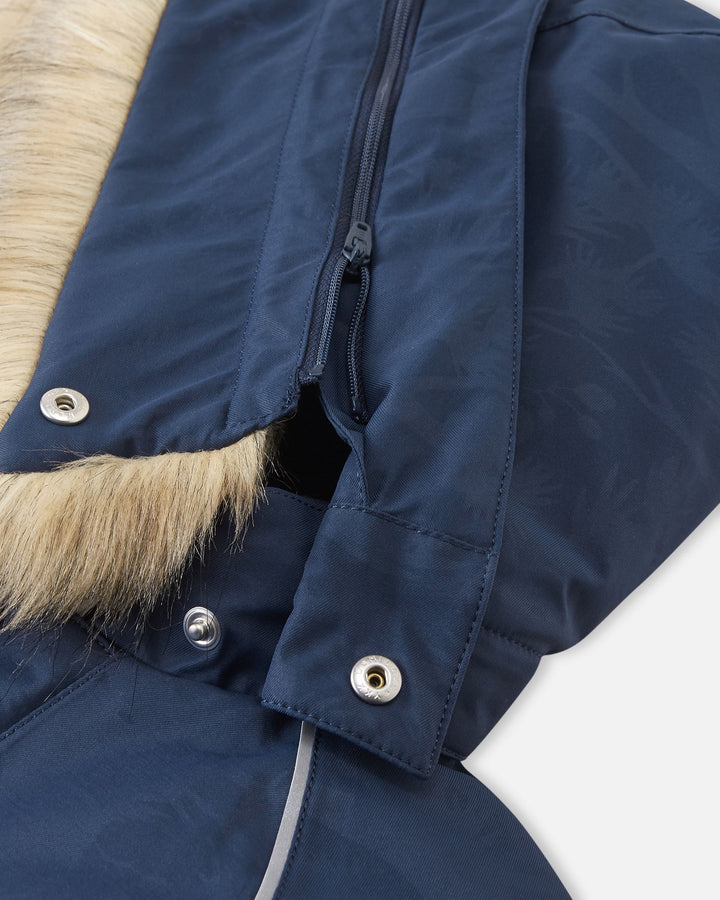 Reima Toddler Waterproof Down Snowsuit – Aapua – Navy