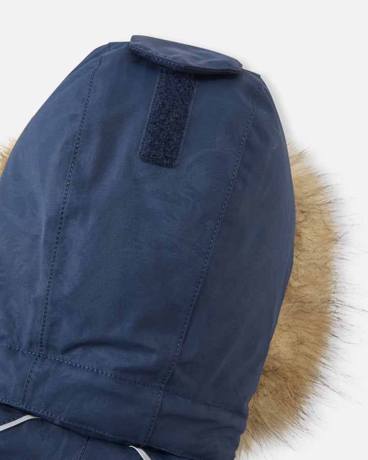 Reima Toddler Waterproof Down Snowsuit – Aapua – Navy