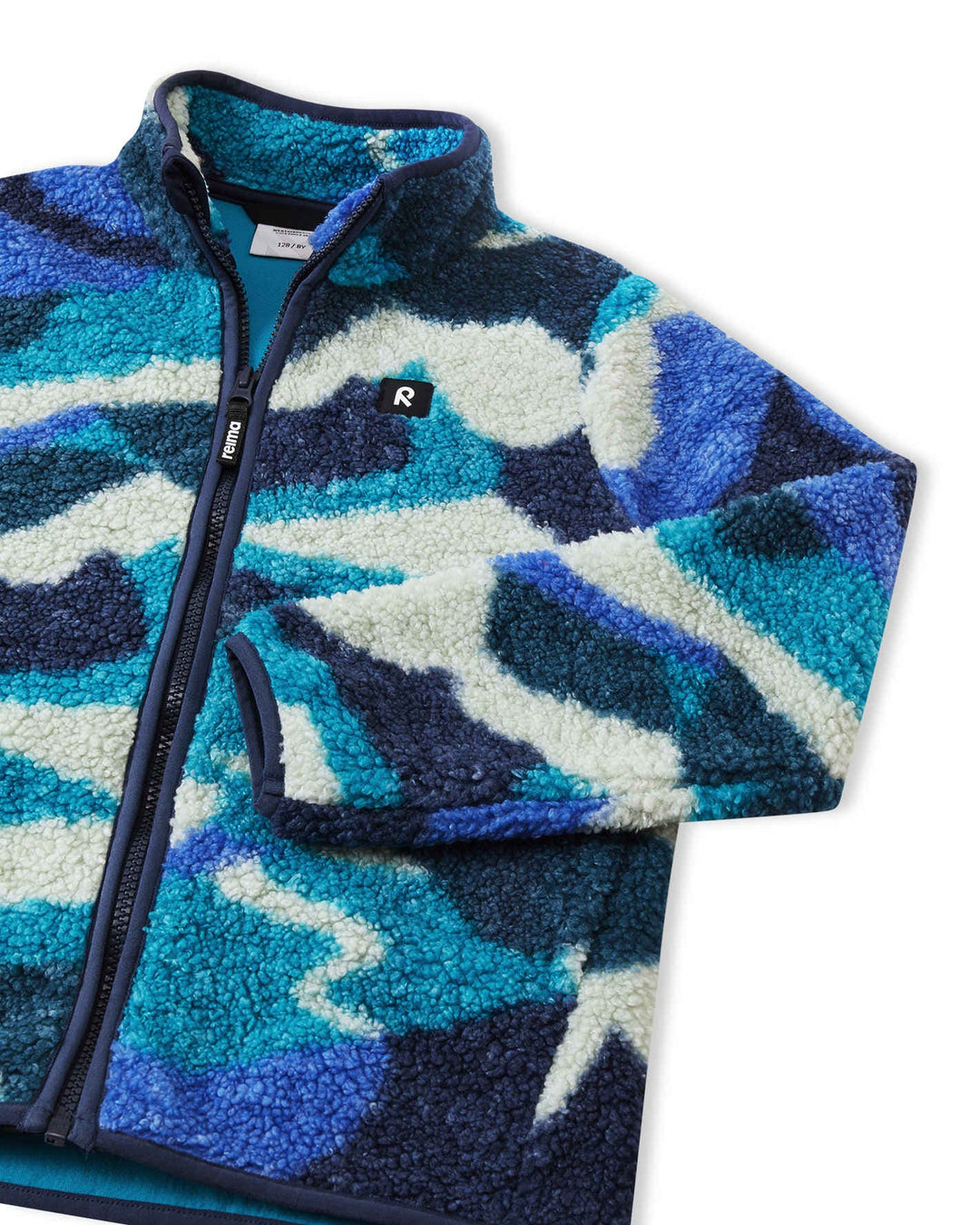 Reima Tupsis Kids' Pile Fleece Sweater Blue
