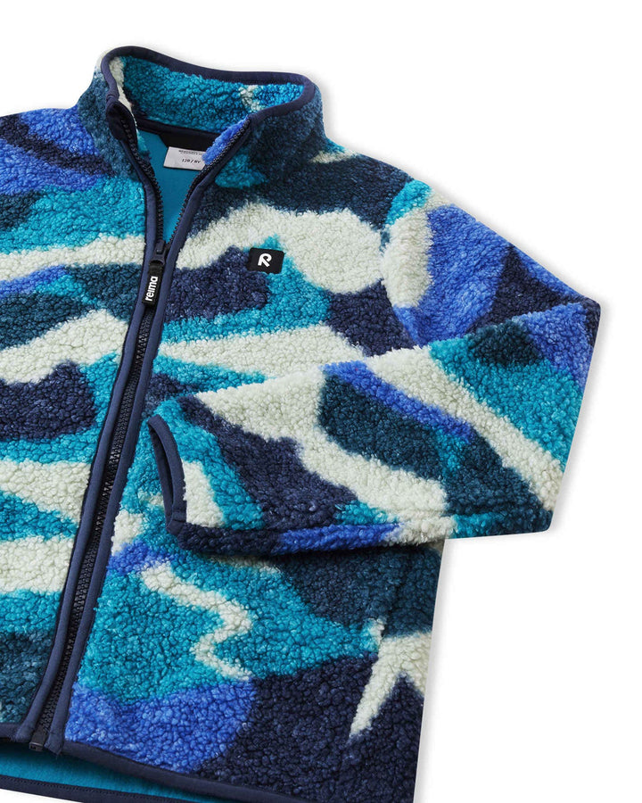 Reima Tupsis Kids' Pile Fleece Sweater Blue