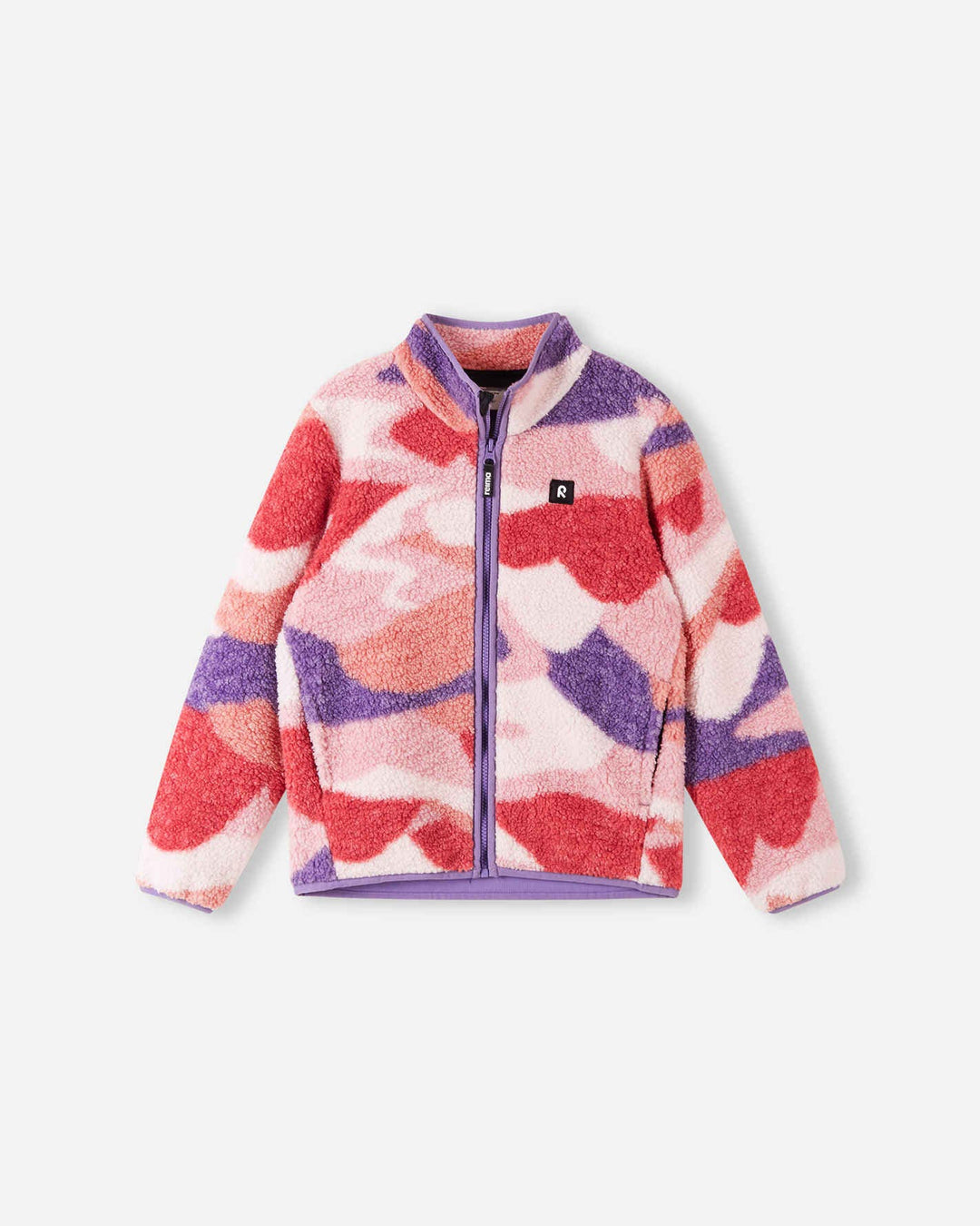 Reima Tupsis Kids' Pile Fleece Sweater Rose