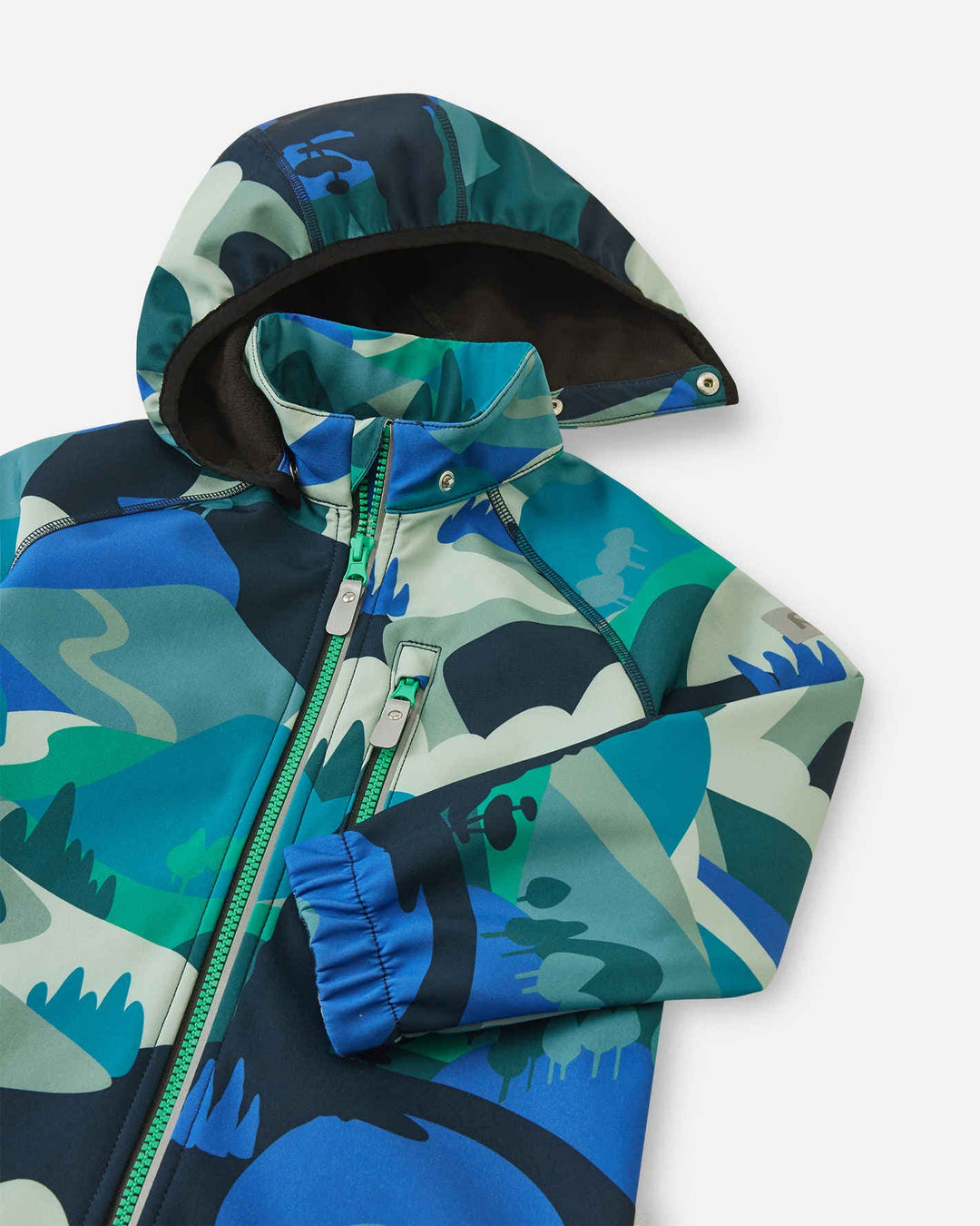 Reima Vantti Kids' Softshell Jacket – Blue