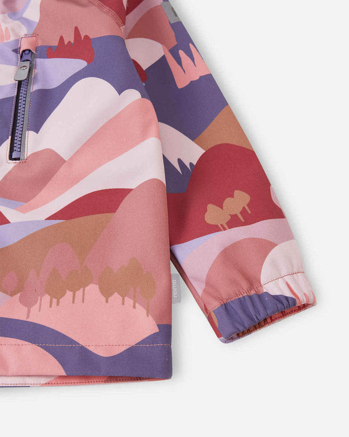 Reima Vantti Kids' Softshell Jacket – Rose Blush