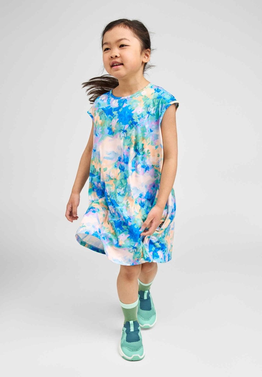 Reima Vilakka Cooling Dress Kids UPF 40+ | Fresh Blue - Nest and Sprout - Reima
