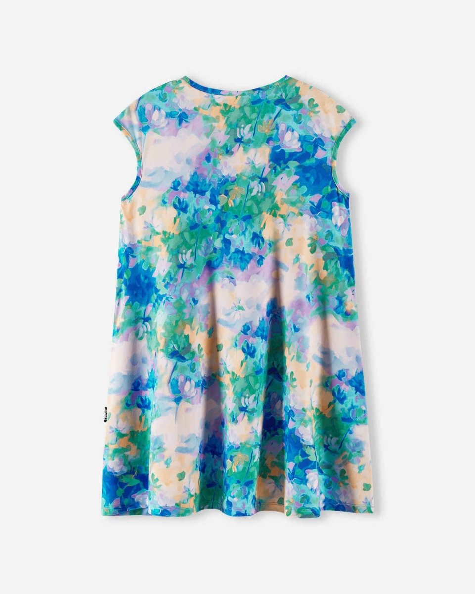 Reima Vilakka Cooling Dress Kids UPF 40+ | Fresh Blue - Nest and Sprout - Reima