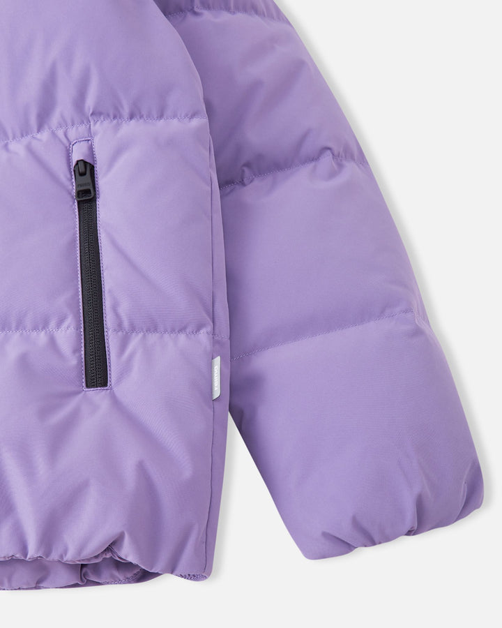 Reima Waterproof Kids Down Jacket – Paimio – Misty Violet - 4Y to 11Y
