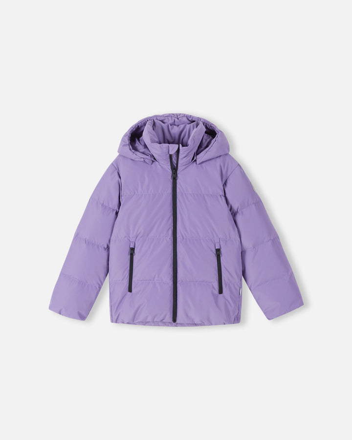 Reima Waterproof Kids Down Jacket – Paimio – Misty Violet - 4Y to 11Y