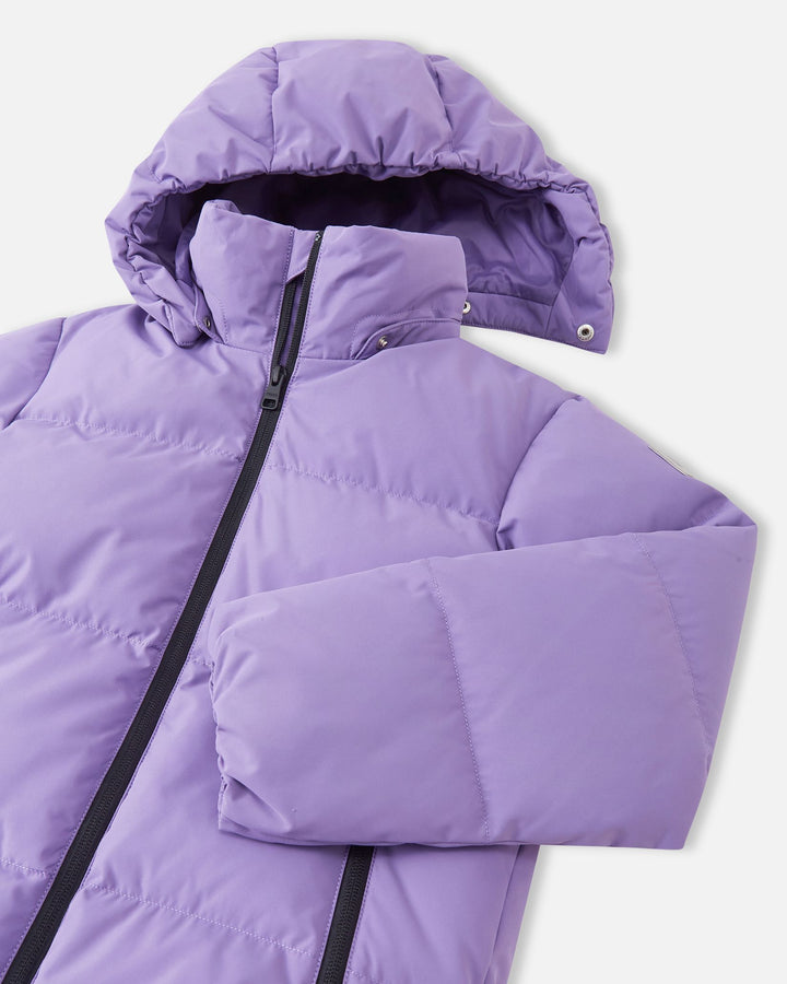 Reima Waterproof Kids Down Jacket – Paimio – Misty Violet - 4Y to 11Y