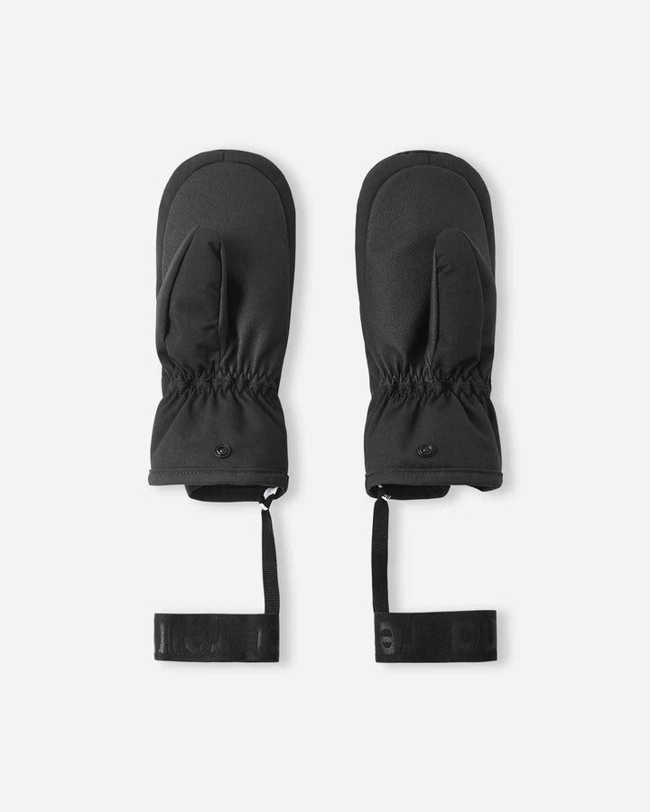 Reima Waterproof Ski Mittens – Lapases – Black - Nest and Sprout-Reima