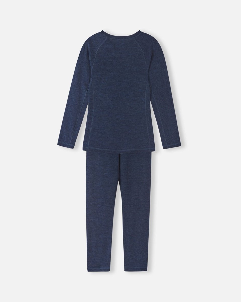 Reima Wool Base Layer Set – Kinsei – Navy - 18M to 14Y - Nest and Sprout-Reima
