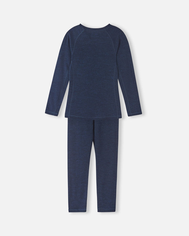 Reima Wool Base Layer Set – Kinsei – Navy - 18M to 14Y