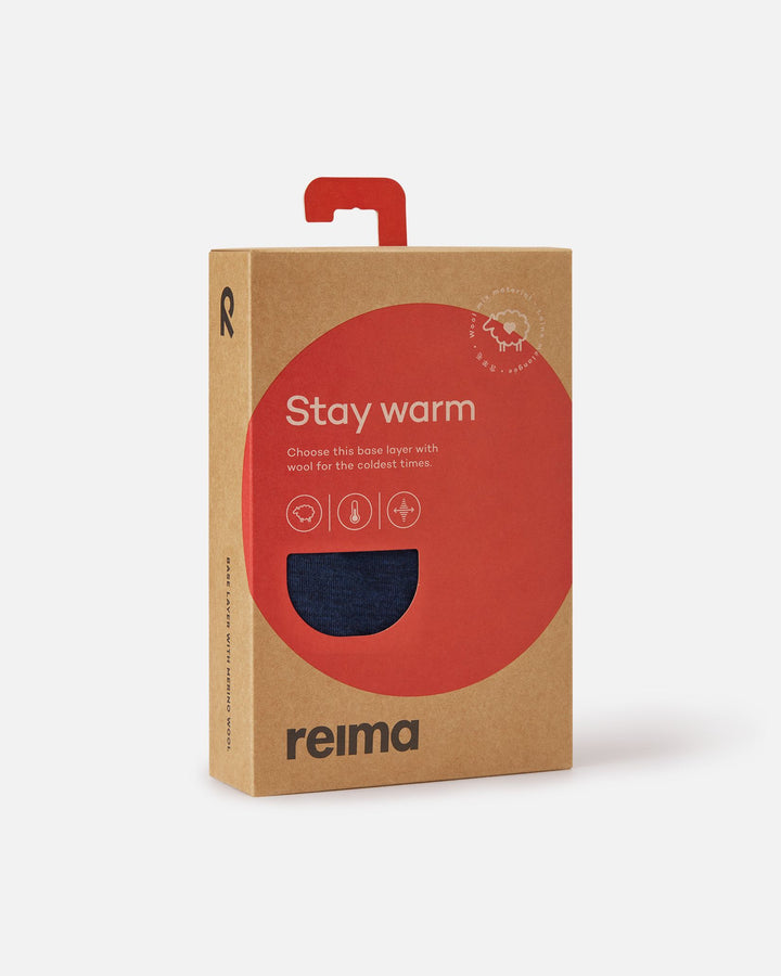 Reima Wool Base Layer Set – Kinsei – Navy - 18M to 14Y