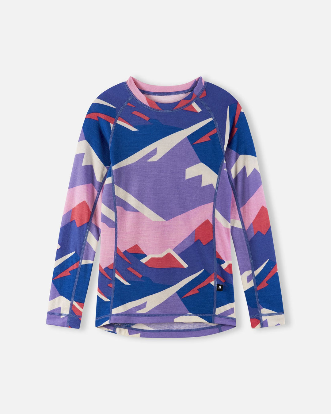 Reima Taitoa Wool-Lyocell Base Layer Set – Breezy Violet | Kids Thermal Underwear