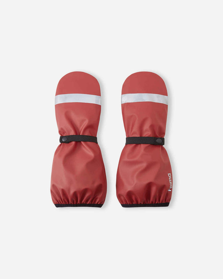 Reima Loska Kids Wool Lined Rain Mittens | Castanea Brown