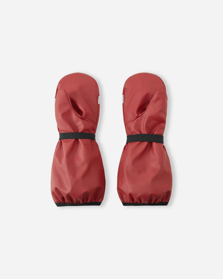 Reima Loska Kids Wool Lined Rain Mittens | Castanea Brown