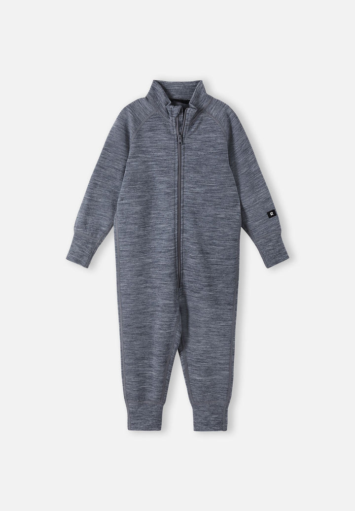 Reima Toddler Wool One Piece Suit – Parvin – Melange Grey - 18M to 4Y
