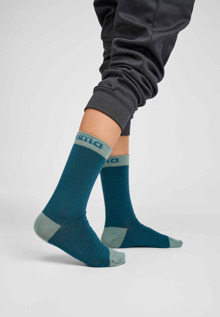 Reima Wool Socks – Parit – Stone Green