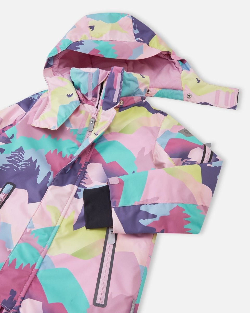 Reima Youth Snowsuit – Reach – Grey Pink - Nest and Sprout-Reima