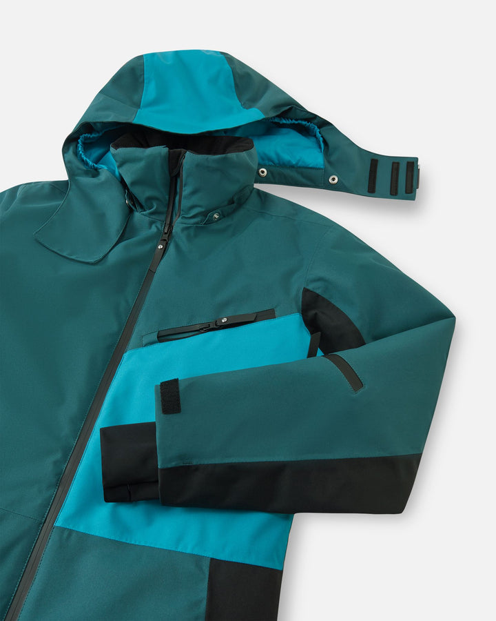 Reima Youth Snowsuit – Skaulo – Dark Teal - 6Y to 10Y