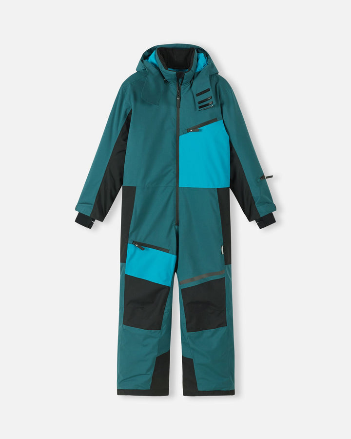Reima Youth Snowsuit – Skaulo – Dark Teal - 6Y to 10Y