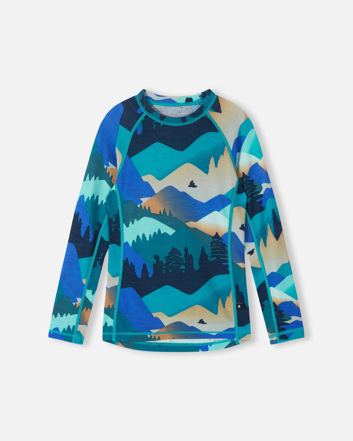 Reima Youth Wool Base Layer Set – Taitoa – Navy