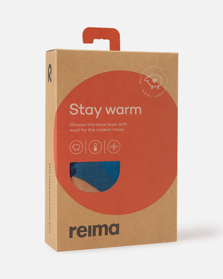 Reima Youth Wool Base Layer Set – Taitoa – Navy