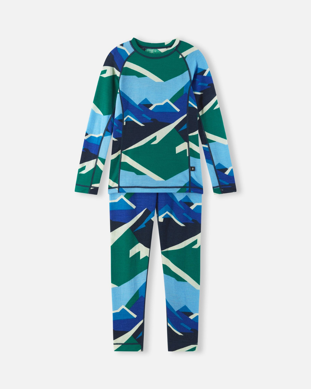 Reima Taitoa Wool-Lyocell Base Layer Set – Navy | Kids Thermal Underwear