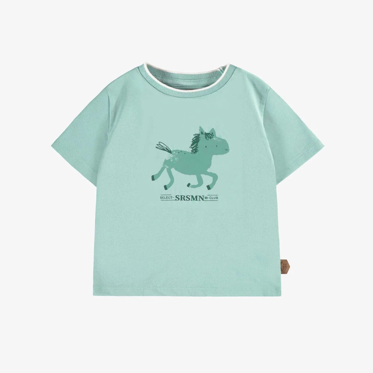 Baby & Toddler T-Shirt | Turquoise | { Final Sale } - Nest and Sprout - Souris Mini