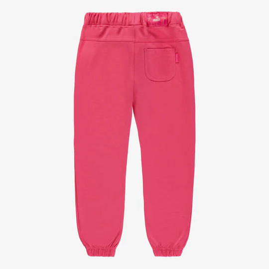 Pink jogger pants