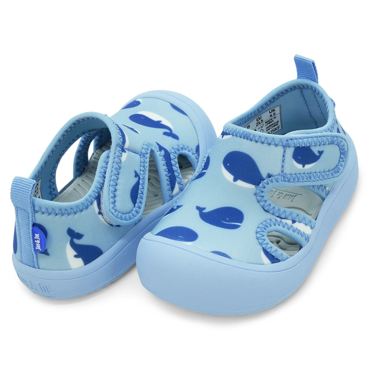 Jan & Jul Water Kids Sunny Breeze Sandal | Blue Whale - Nest and Sprout - Jan & Jul