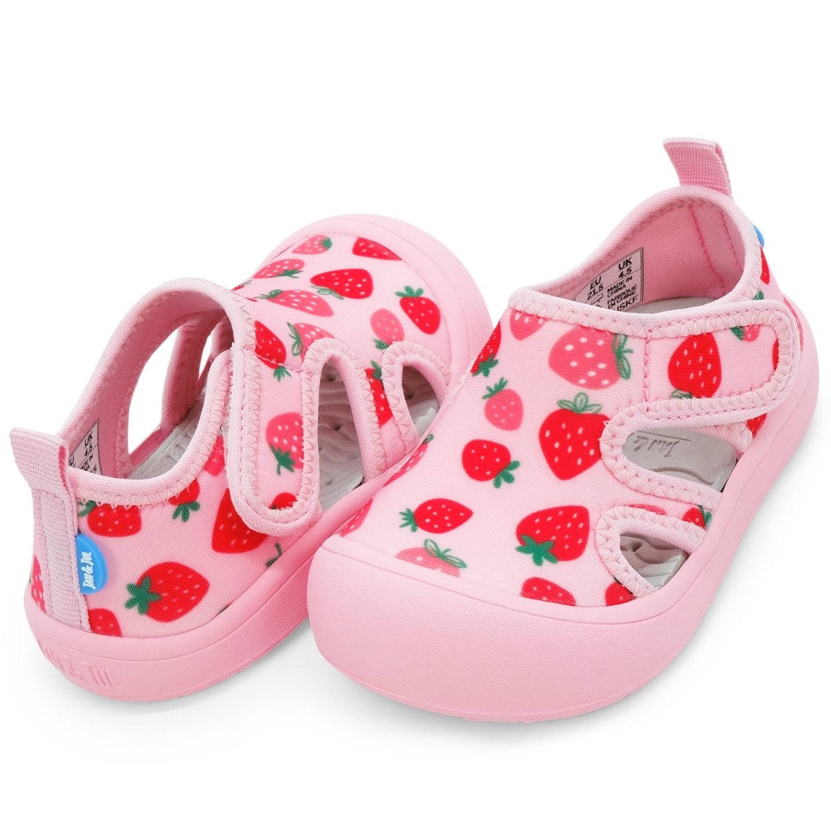 Jan & Jul Water Kids Sunny Breeze Sandal | Pink Strawberry - Nest and Sprout - Jan & Jul
