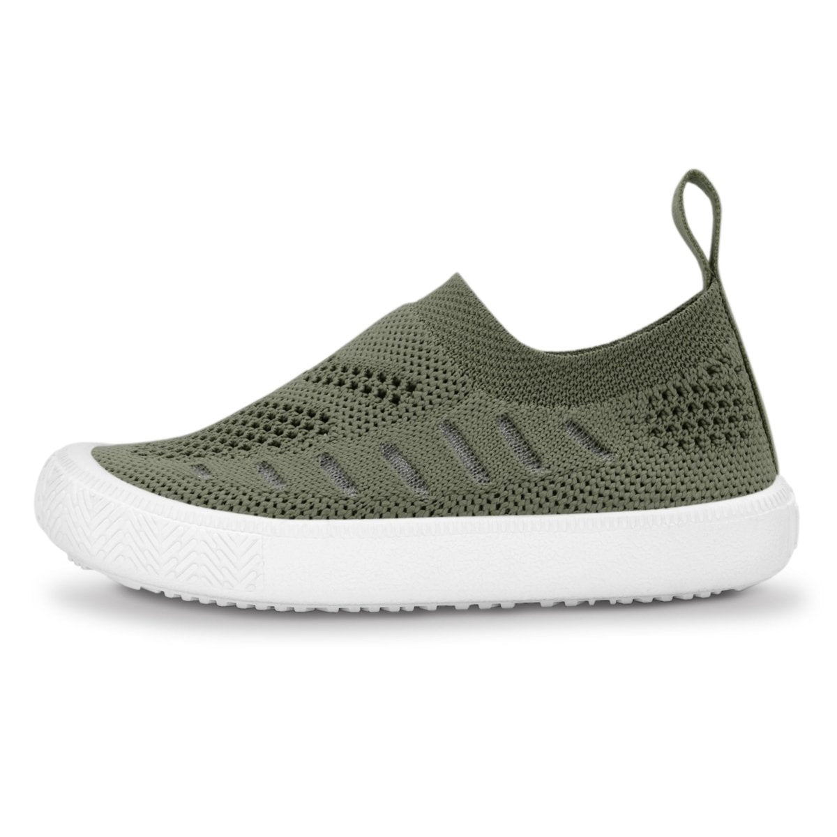 Jan & Jul Graphic Breeze Knit Shoes | Army Green - Nest and Sprout - Jan & Jul