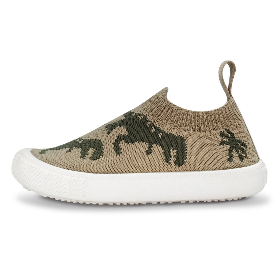 Jan & Jul Graphic Knit Shoes | T-Rex - Nest and Sprout-Jan & Jul